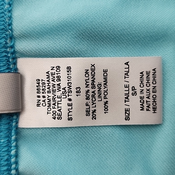 Tommy  Bahama Baby Blue Hipster Bikini Bottom Size Small - Picture 8 of 14